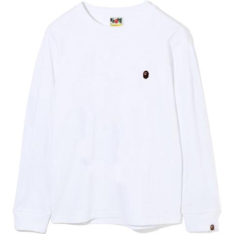 APE HEAD ONE POINT L/S TEE LADIES