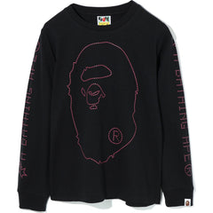 BITMAP APE HEAD L/S TEE LADIES