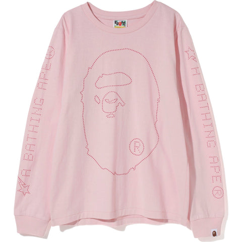 BITMAP APE HEAD L/S TEE LADIES