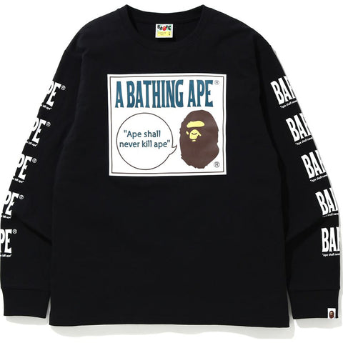 BOOMBOX TAG L/S TEE MENS