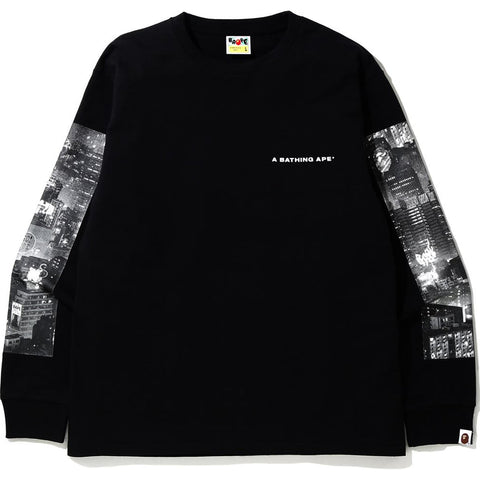 BAPE GHOST L/S TEE MENS