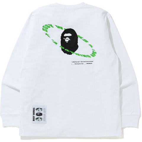 UNIVERSE APE LOOSE FIT LONG SLEEVE TEE MENS