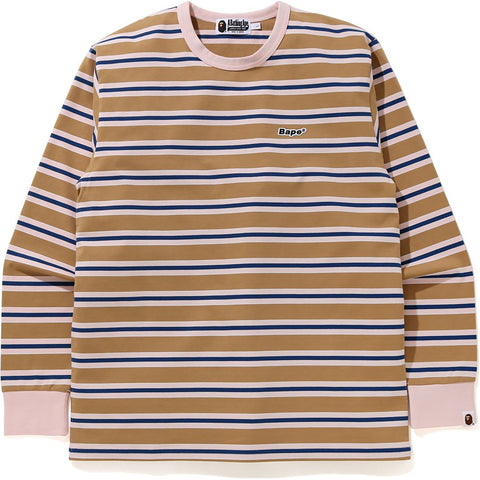 BAPE PATCHED HOOP L/S TEE MENS