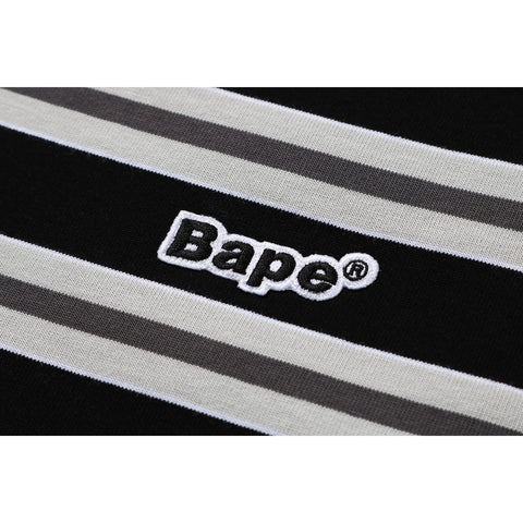 BAPE PATCHED HOOP L/S TEE MENS