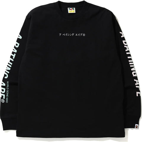 JAPAN CULTURE SOUVENIR RELAXED L/S TEE MENS