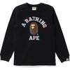 GLITTER COLLEGE L/S TEE LADIES