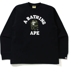 1ST CAMO COLLEGE L/S TEE MENS