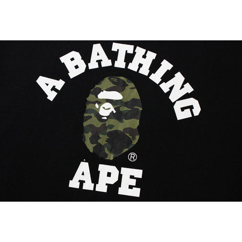 1ST CAMO COLLEGE L/S TEE MENS