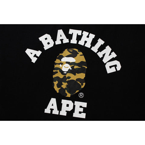 1ST CAMO COLLEGE L/S TEE MENS