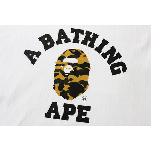 1ST CAMO COLLEGE L/S TEE MENS