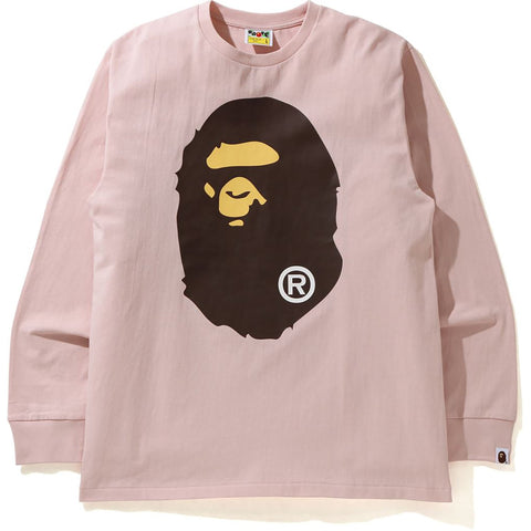 BIG APE HEAD L/S TEE MENS