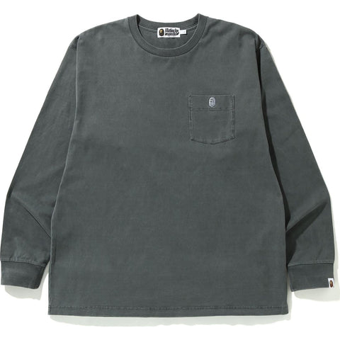 OVERDYE ONE POINT POCKET RELAXED FIT L/S TEE MENS