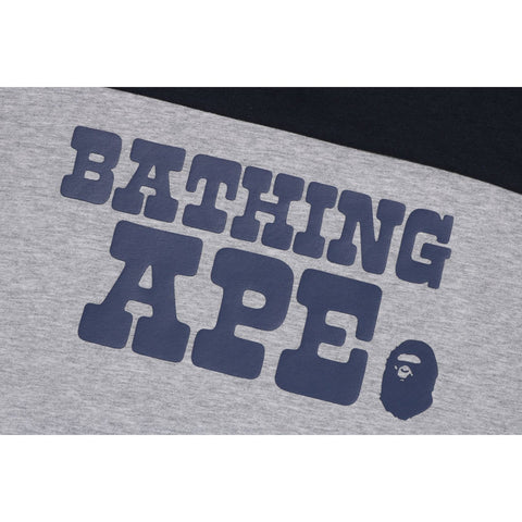 BATHING APE FOOTBALL L/S TEE KIDS