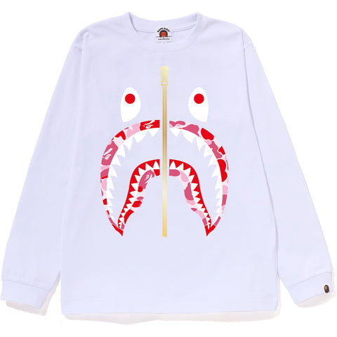 ABC CAMO SHARK L/S TEE JR KIDS