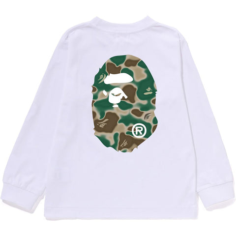 LIQUID CAMO APE HEAD L/S TEE KIDS