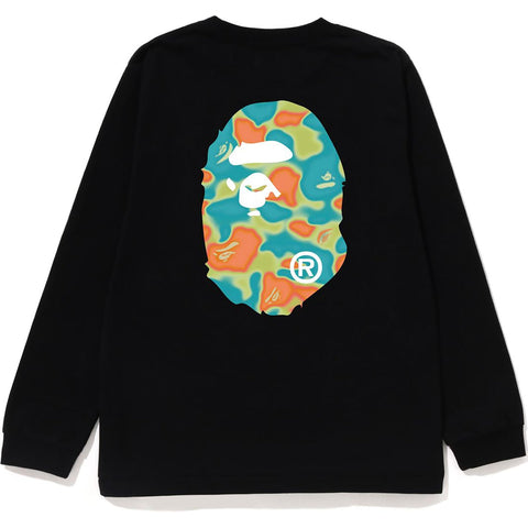 LIQUID CAMO APE HEAD L/S TEE JR KIDS