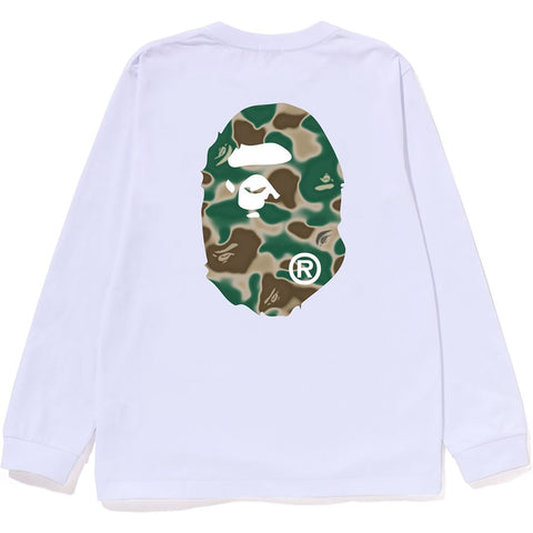 LIQUID CAMO APE HEAD L/S TEE JR KIDS