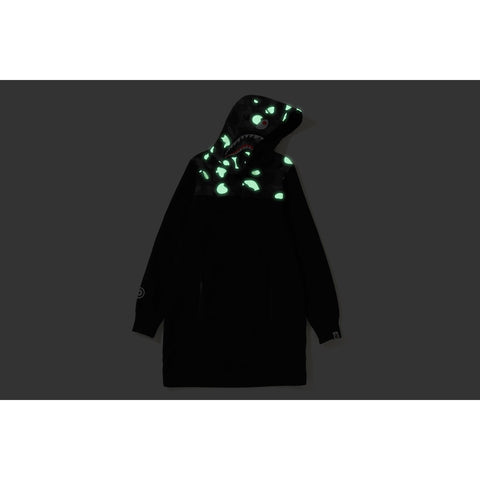 CITY CAMO SHARK HOODIE ONEPIECE LADIES