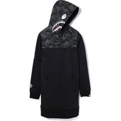 ABC DOT REFLECTIVE CAMO SHARK HOODIE ONE LADIES