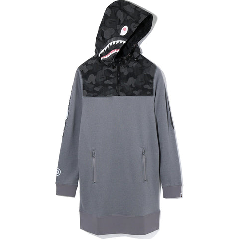 ABC DOT REFLECTIVE CAMO SHARK HOODIE ONE LADIES