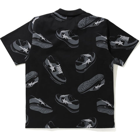 RANDOM BAPE STA RELAXED POLO MENS