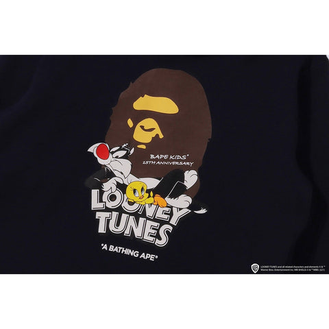 BAPE X LOONEY TUNES APE HEAD PULLOVER HOODIE KIDS