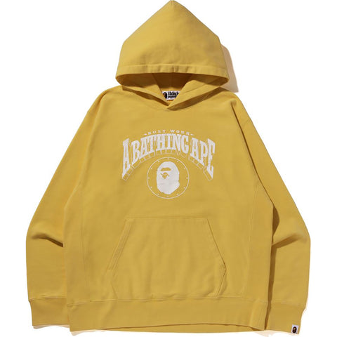 BAPE WASHED RELAXED FIT HOODIE M