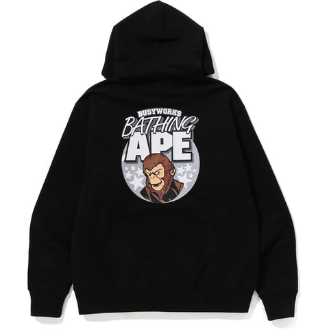 APE RELAXED FIT PULLOVER HOODIE M