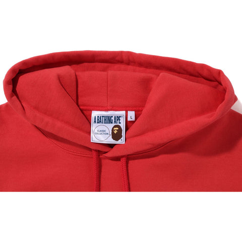 APE RELAXED FIT PULLOVER HOODIE M