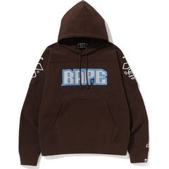 BAPE FOOTBALL LOOSE FIT PULLOVER HOODIE M