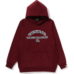 A BATHING APE OVERSIZED PULLOVER HOODIE L