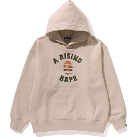 A RISING BAPE PULLOVER HOODIE RELAXED FIT MENS