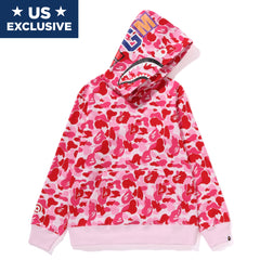 ABC CAMO SHARK PULLOVER HOODIE KIDS