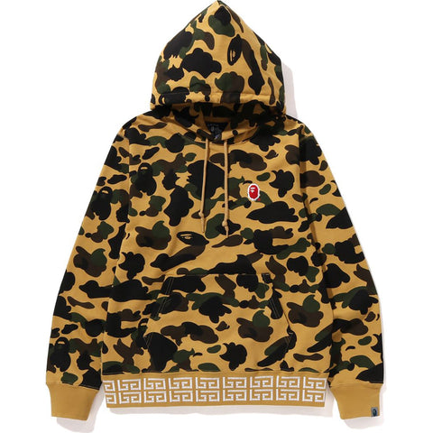 1ST CAMO BRUSH COLLEGE PULLOVER HOODIE MENS