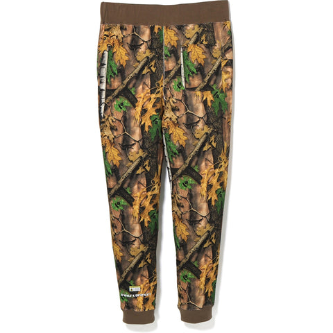 BAPE FOREST CAMO SLIM SWEAT PANTS MENS