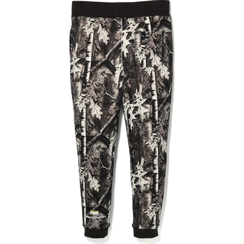 BAPE FOREST CAMO SLIM SWEAT PANTS MENS