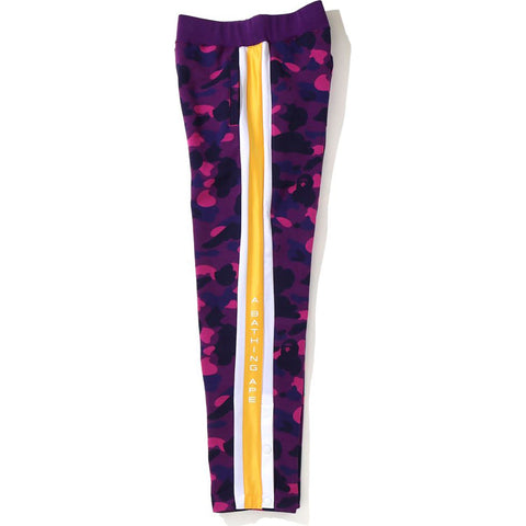 COLOR CAMO LOGO TAPE SEWAT PANTS MENS