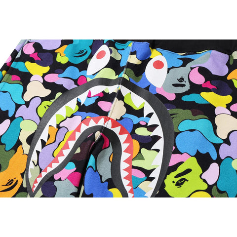 MULTI CAMO SHARK SLIM SWEAT PANTS MENS