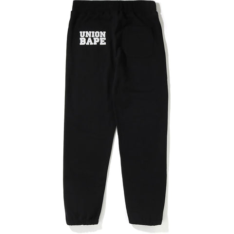 UNION X BAPE SWEAT PANTS M