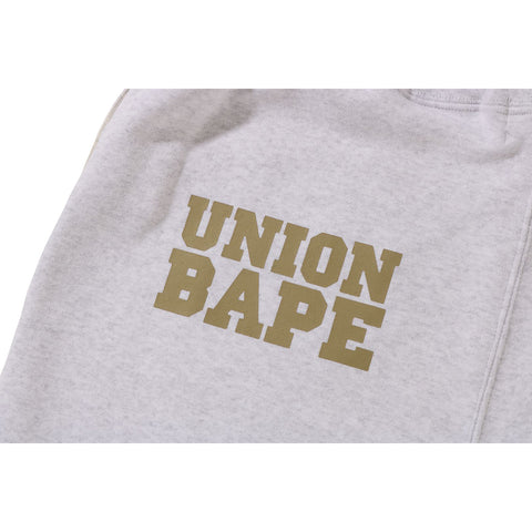 UNION X BAPE SWEAT PANTS M