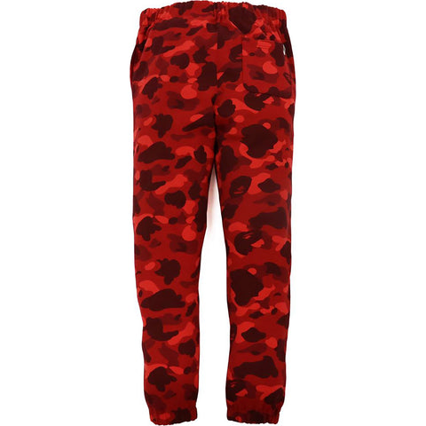 COLOR CAMO SWEAT PANTS MENS