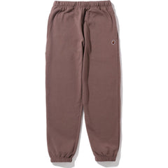 APE HEAD ONE POINT OVERSIZED SWEAT PANTS LADIES
