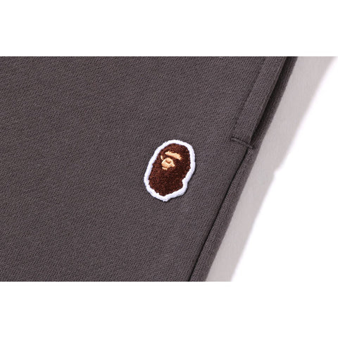 APE HEAD ONE POINT OVERSIZED SWEAT PANTS LADIES