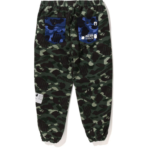 BAPE X UNDFTD COLOR CAMO FLANNEL PANTS M