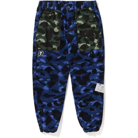 BAPE X UNDFTD COLOR CAMO FLANNEL PANTS M