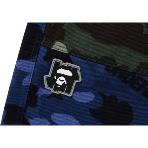 BAPE X UNDFTD COLOR CAMO FLANNEL PANTS M