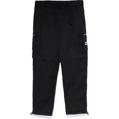 SIDE POCKET DETACHABLE RELAXED FIT PANTS MENS