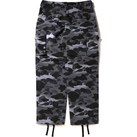 GRID CAMO RELAXED FIT 6 POCKET PANTS MENS