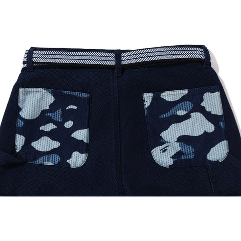 SASHIKO PAINTER APRON PANTS M