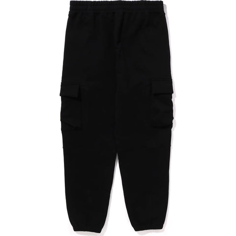 A RISING BAPE MILITARY SWEAT PANTS RELAXED FIT MENS